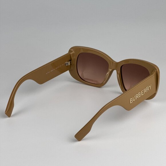 Burberry BE4410 399013 Sunglasses Beige Pink Gradient Brown Square Women BE 4410